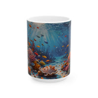 Underwater Coral Reef Ceramic Mug