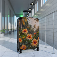 Yellow Hibiscus Cabin Suitcase