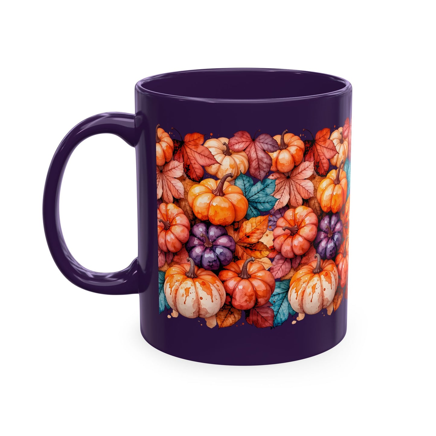 Autumn Pumpkins Ceramic Mug