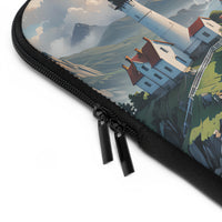 Coastal Farm Lighthouse Laptop Sleeve