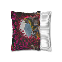 Floral Village Arch Pillowcase