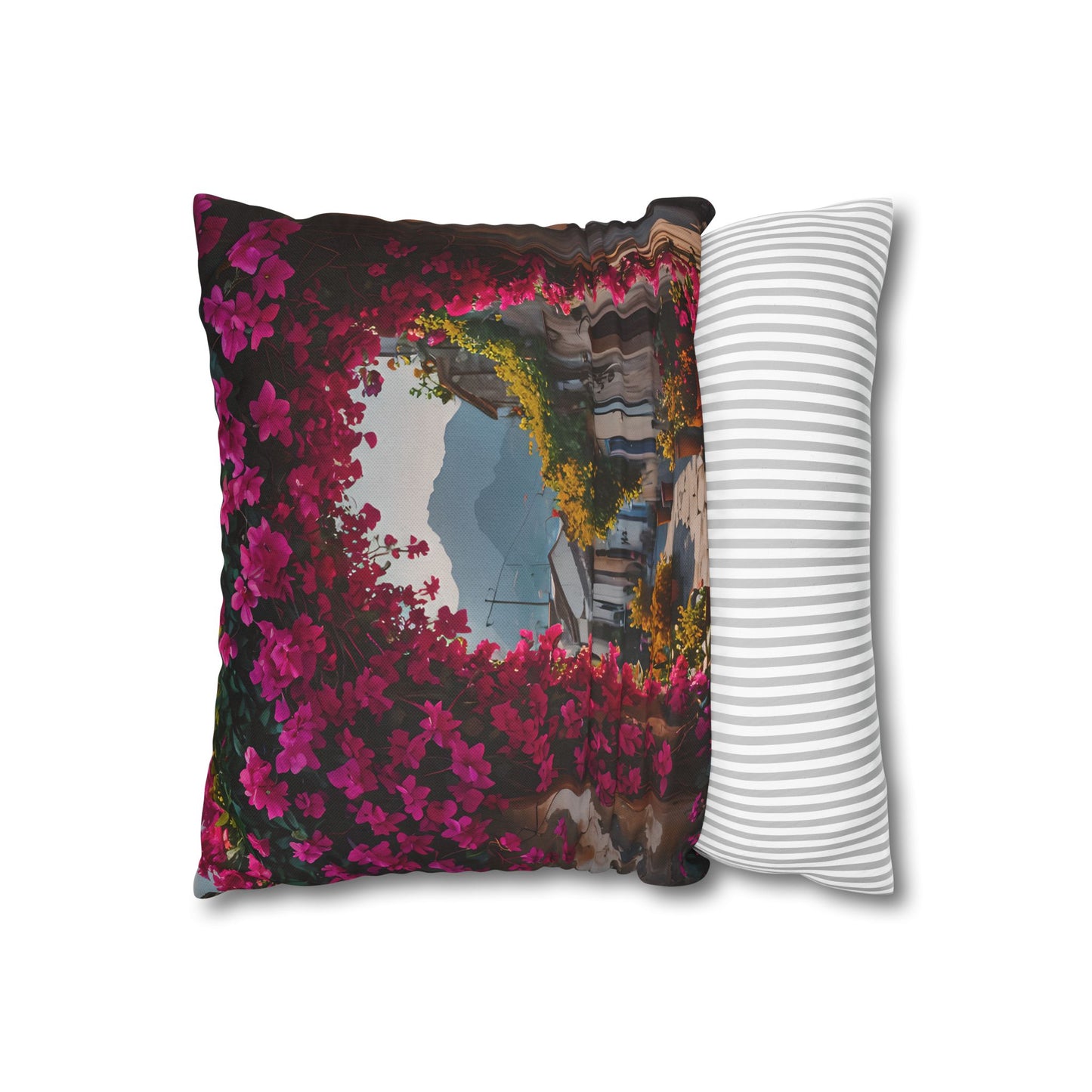 Floral Village Arch Pillowcase