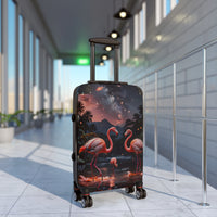 Flamingo Night Cabin Suitcase