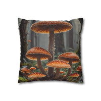 Mushroom Forest Decorative Pillowcase
