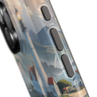 Coastal Farm Lighthouse Magnetic Phone Case