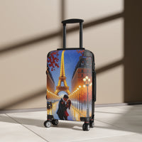 A Kiss in Paris Travel Suitcase