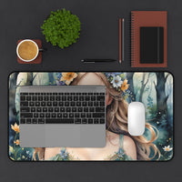 Ethereal Fantasy Forest Fairy Desk Mat