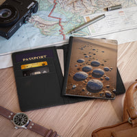 Costal Beach with Sand Dollar Trail Passport Cover