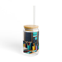 Teacher Desk & Classroom Sipper Glass