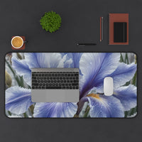 Iris Blossom Desk Mat
