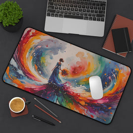 Colorburst Muse Desk Mat