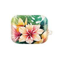 Hibiscus & Monstera AirPods Case