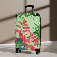 Tropical Greenery Travel Suitcase