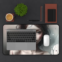 Ethereal Girl Art Desk Mat