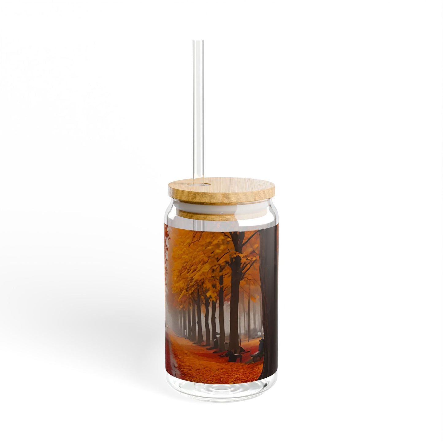 Autumn Trail Sipper Glass