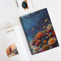 Underwater Coral Reef Spiral Notebook