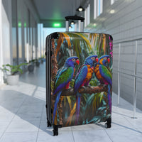 Blue Parrot Cabin Suitcase