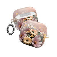 Pastel Floral Daisies AirPod Case