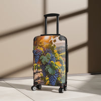 Wine Grapes Vineyard Cabin Suitcase