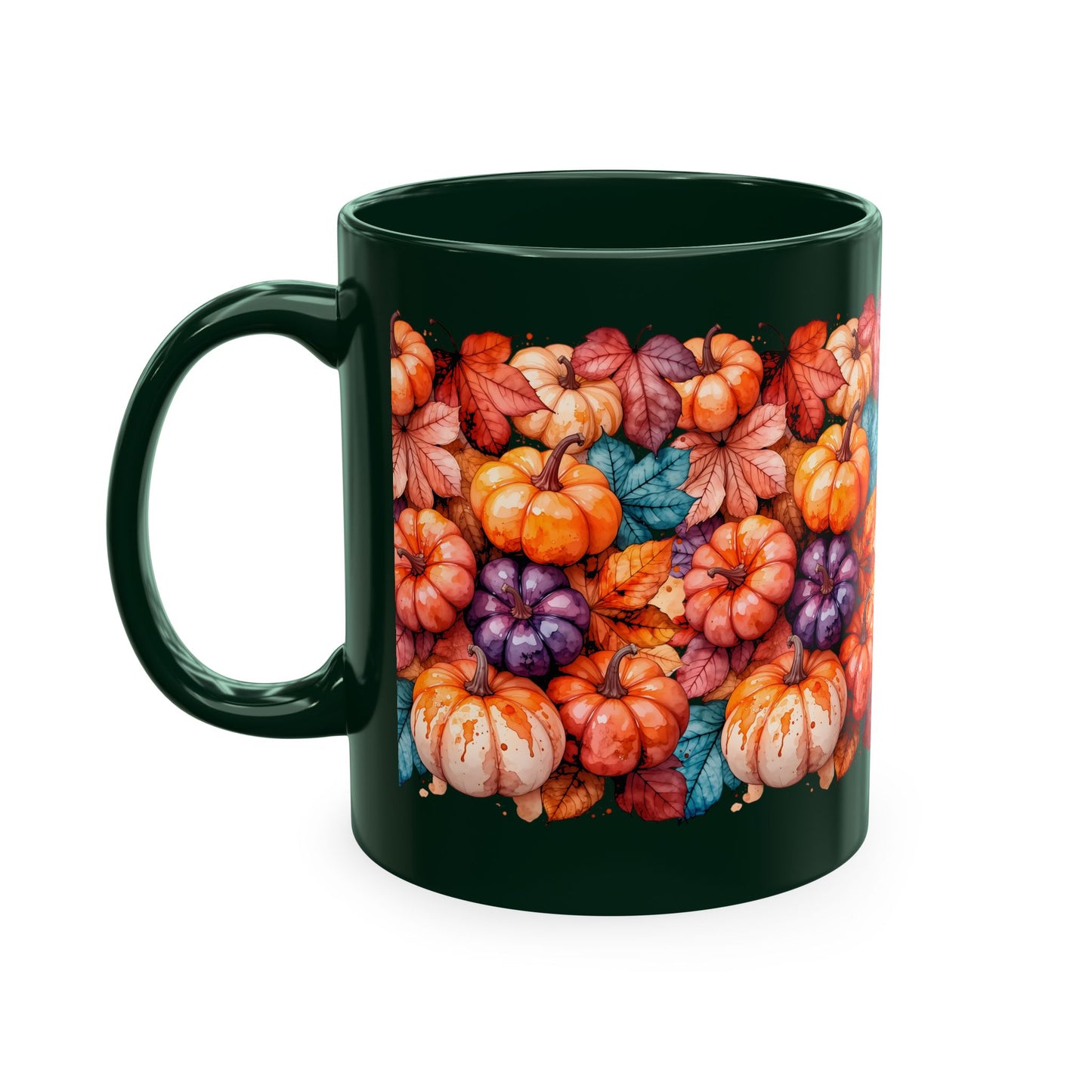 Autumn Pumpkins Ceramic Mug