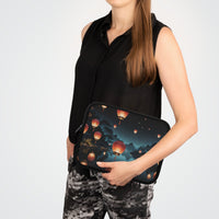 Magical Serene Lanterns Laptop Sleeve
