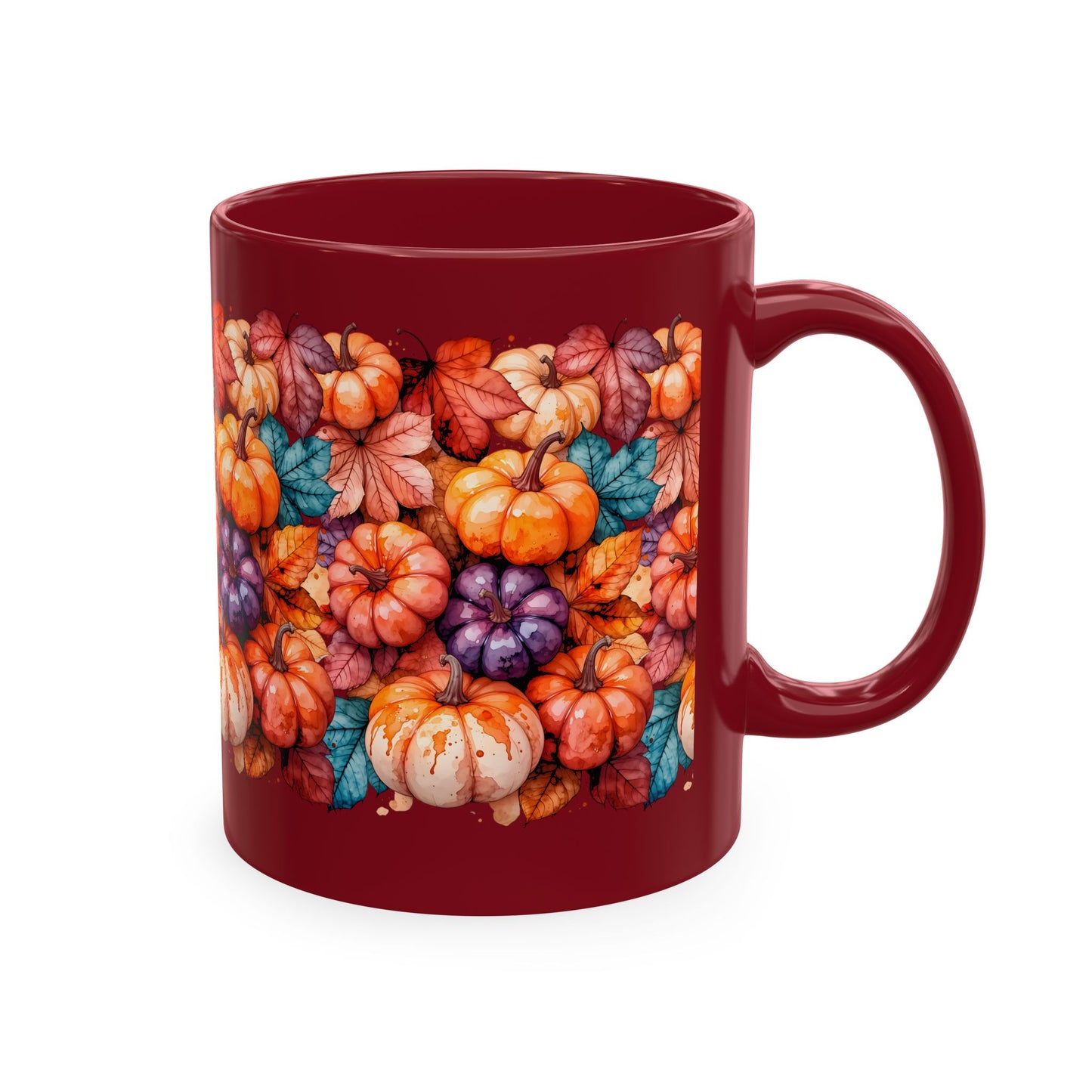 Autumn Pumpkins Ceramic Mug