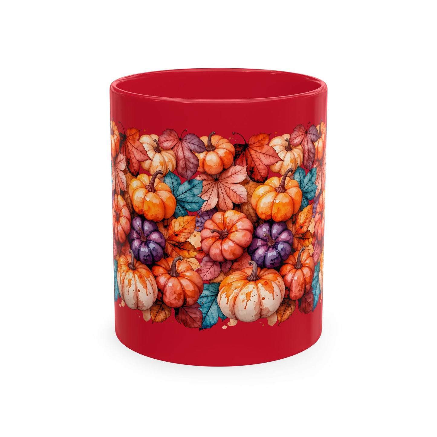 Autumn Pumpkins Ceramic Mug