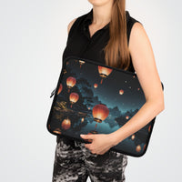 Magical Serene Lanterns Laptop Sleeve