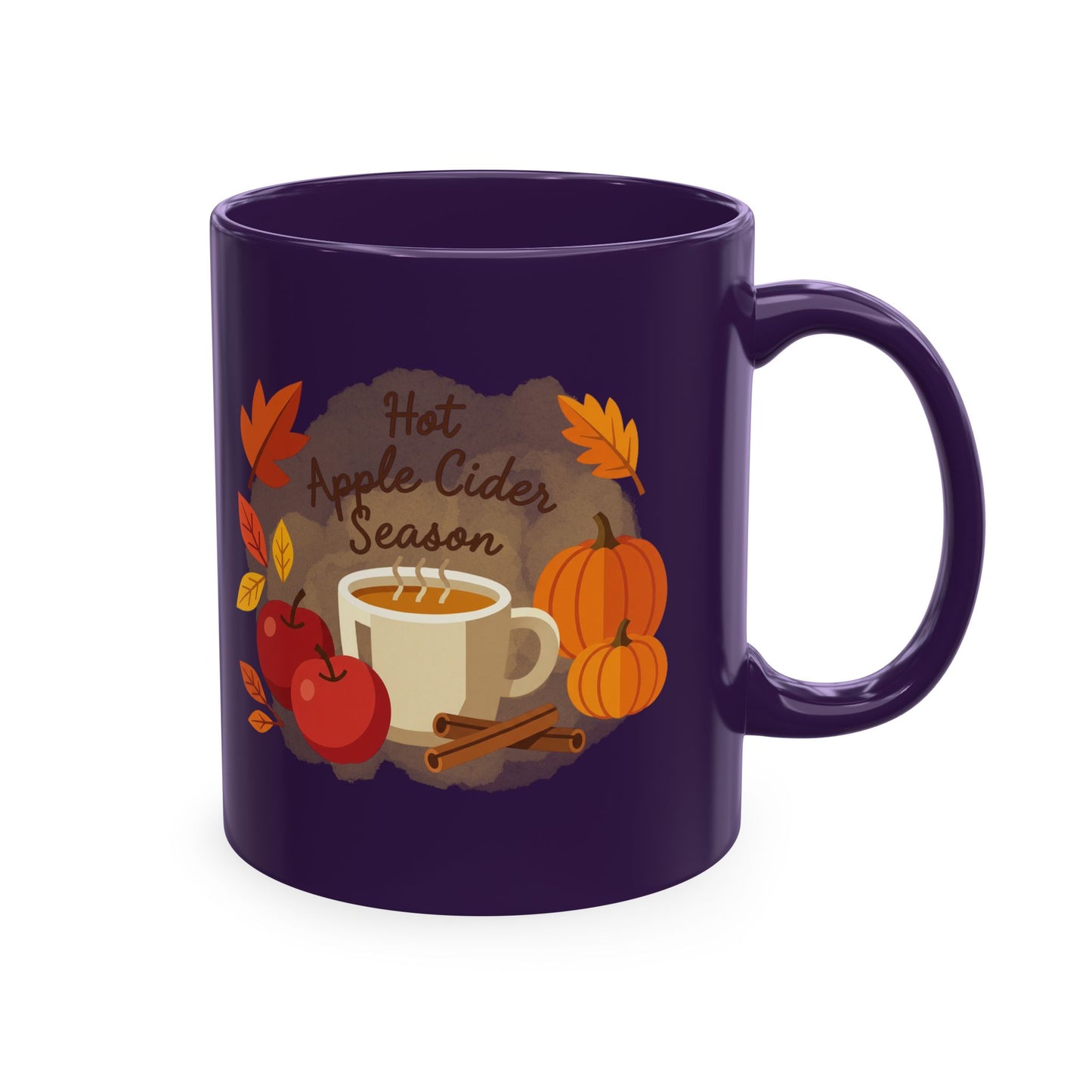Hot Apple Cider Season Ceramic Mug