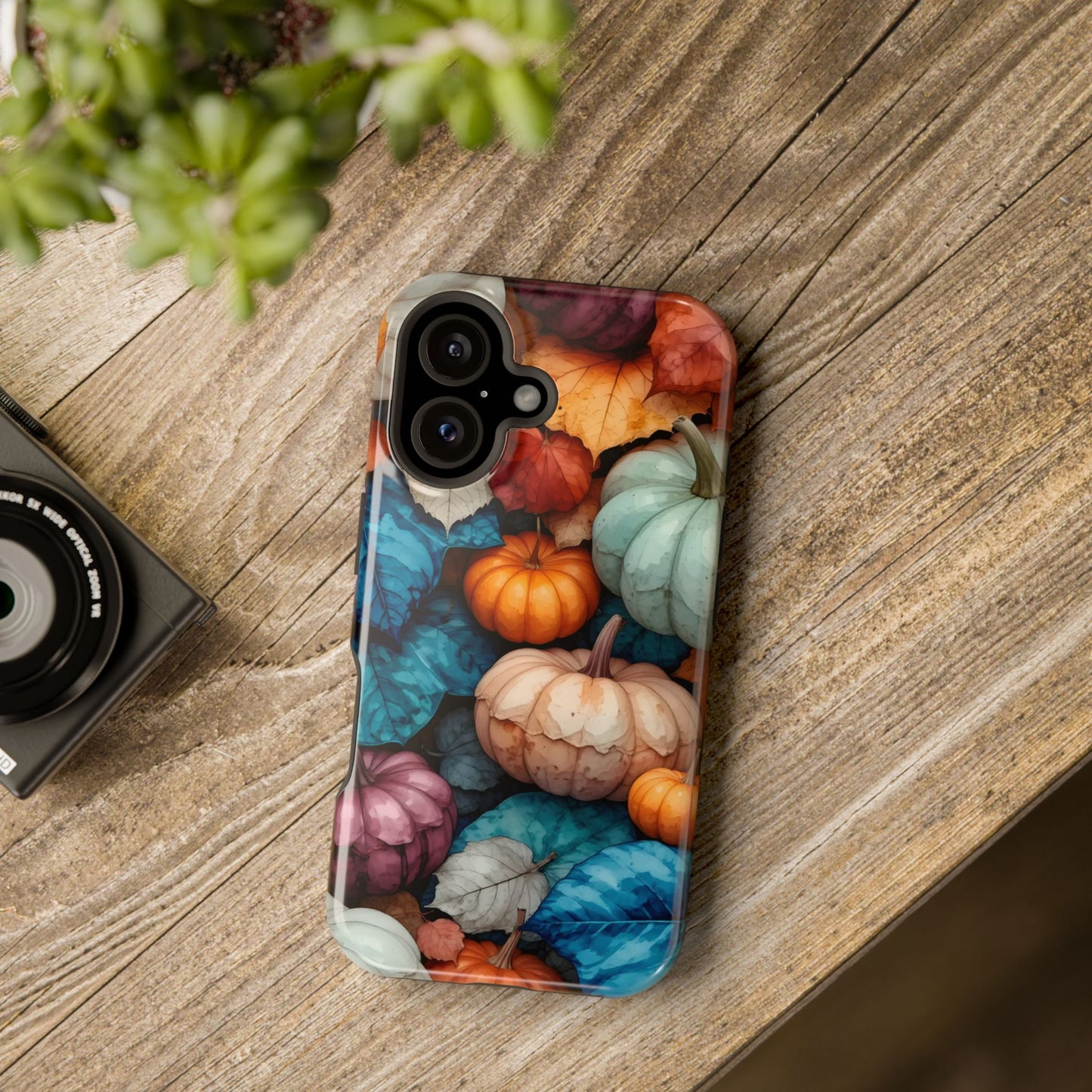 Fall Pumpkins Magnetic Phone Case