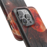 Red Moon Forest Magnetic Phone Case