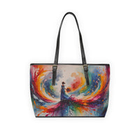 Colorful Muse PU Leather Shoulder Bag
