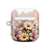Pastel Floral Daisies AirPod Case