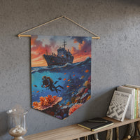 Underwater Diver & Ship Pennant