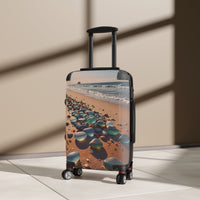 Beach Sea Glass Cabin Suitcase