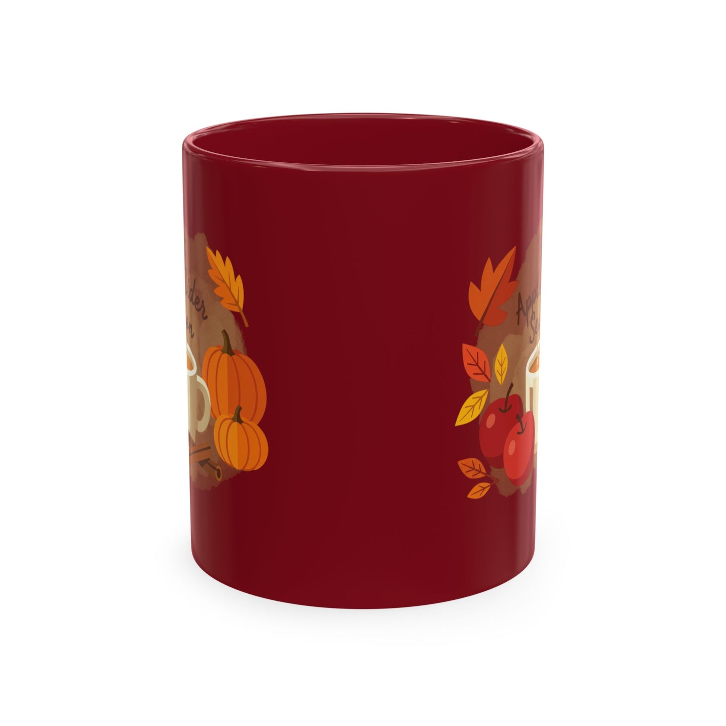 Hot Apple Cider Season Ceramic Mug