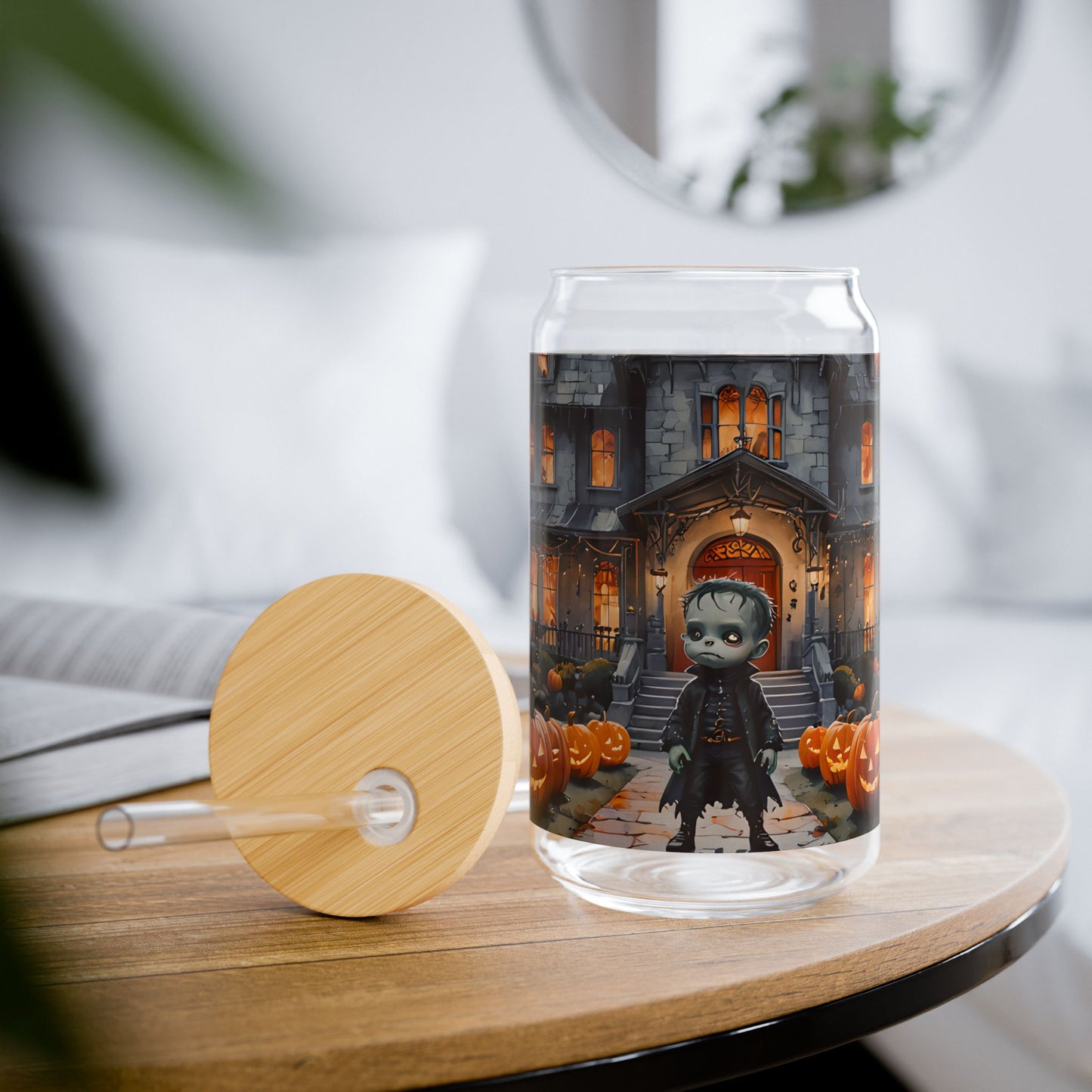 Little Frankenstein Sipper Glass