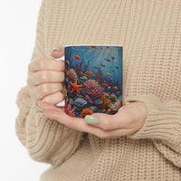 Underwater Coral Reef Ceramic Mug