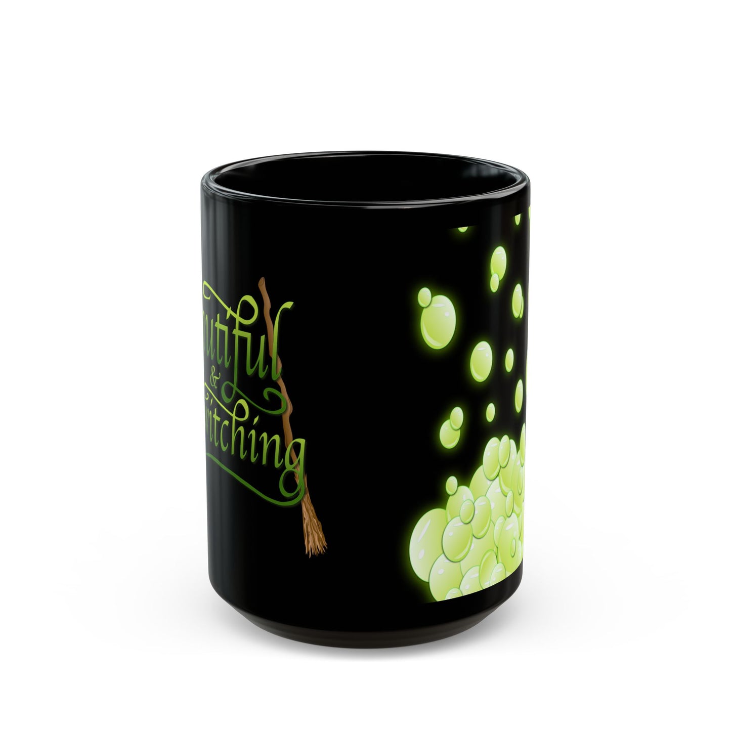 Bewitching - Beautiful - Witches Brew - Halloween Mug - Cauldron - Happy Halloween - Broom Sticks & Potions - 11oz. Mug
