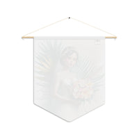 Tropical Bridal Pennant Wall Decor