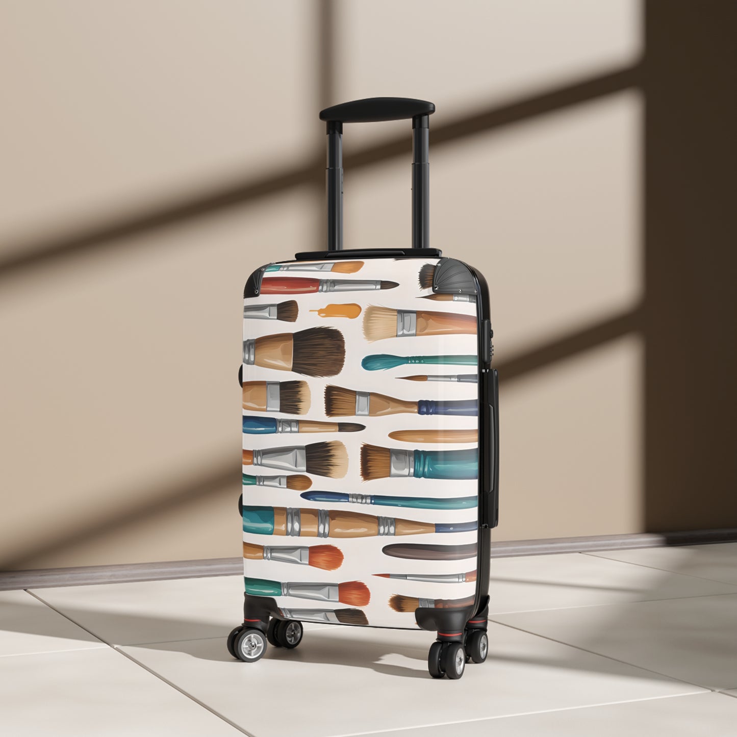 Artist's Brushes Travel Suitcase