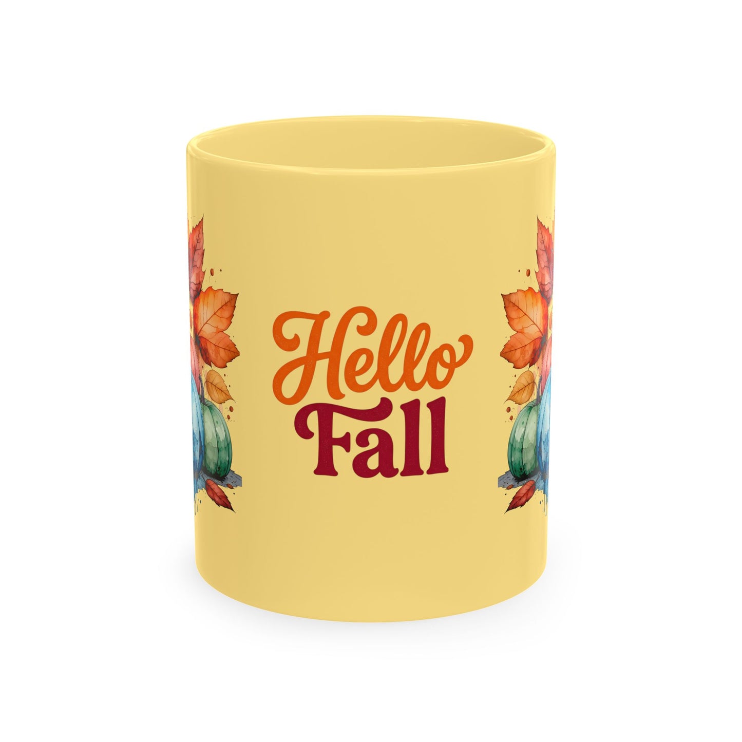 Hello Fall Ceramic Mug