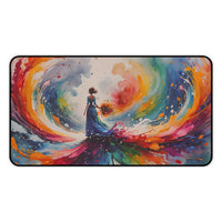 Colorburst Muse Desk Mat