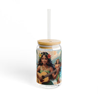 Tropical Luau Sipper Glass