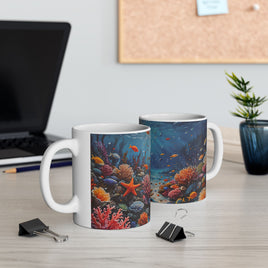 Underwater Coral Reef Ceramic Mug