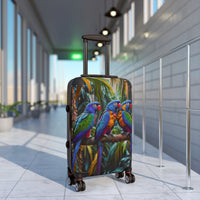 Blue Parrot Cabin Suitcase