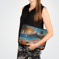 Vibrant Tropical Paradise Laptop Sleeve
