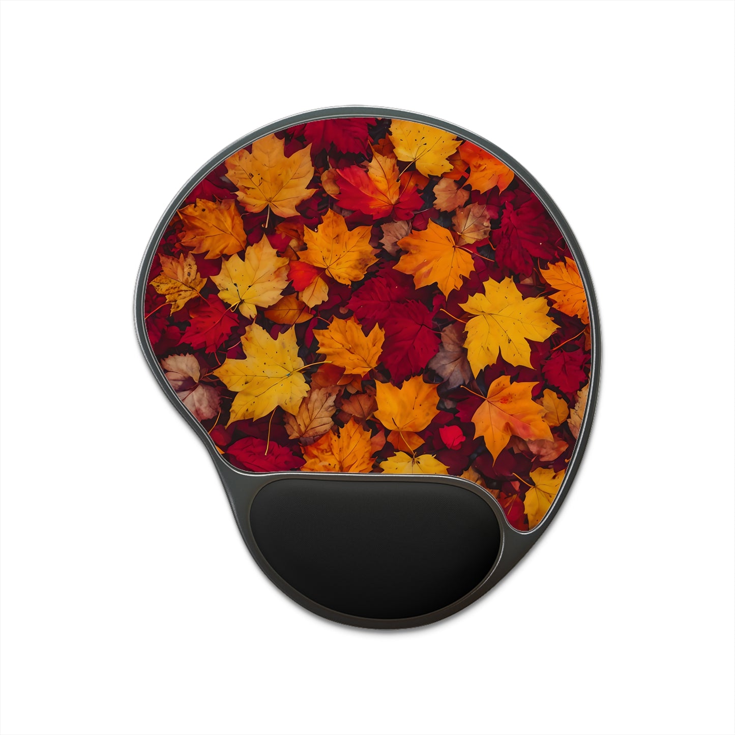 Autumn Leaves Mouse Pad with Wrist Rest
