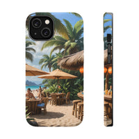 Tropical Beach Bar Magnetic Tough Phone Case