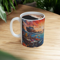 Ocean Dive Ceramic Mug